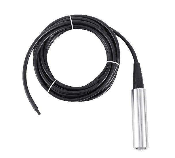 Submersible water-level transducer with signal cable