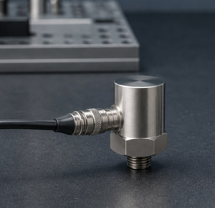 Representative single-axis piezoelectric IEPE accelerometer